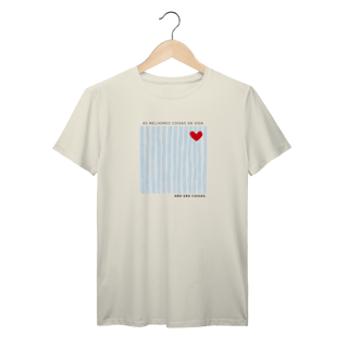 Nome do produtoCamiseta Minimalista As melhores coisas da vida