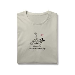 Nome do produtoCamiseta Amante de um Bom Café