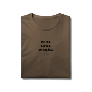 Nome do produtoCamiseta Mulher. Esposa. Empresária. Mãe