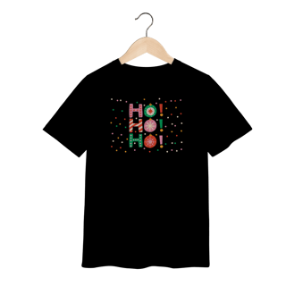 Camiseta Ho Ho Ho! (2 a 8anos)