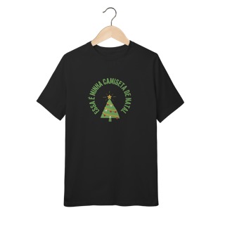 Camiseta Essa é Minha Camiseta de Natal (10 a 14anos)