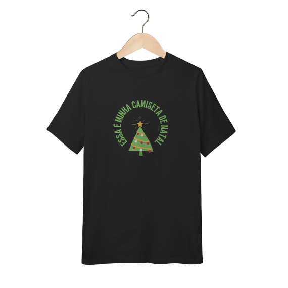 Camiseta Essa é Minha Camiseta de Natal (10 a 14anos)