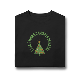 Nome do produtoCamiseta Essa é Minha Camiseta de Natal (10 a 14anos)