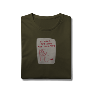 Nome do produtoCamiseta Silence! The kids are sleeping
