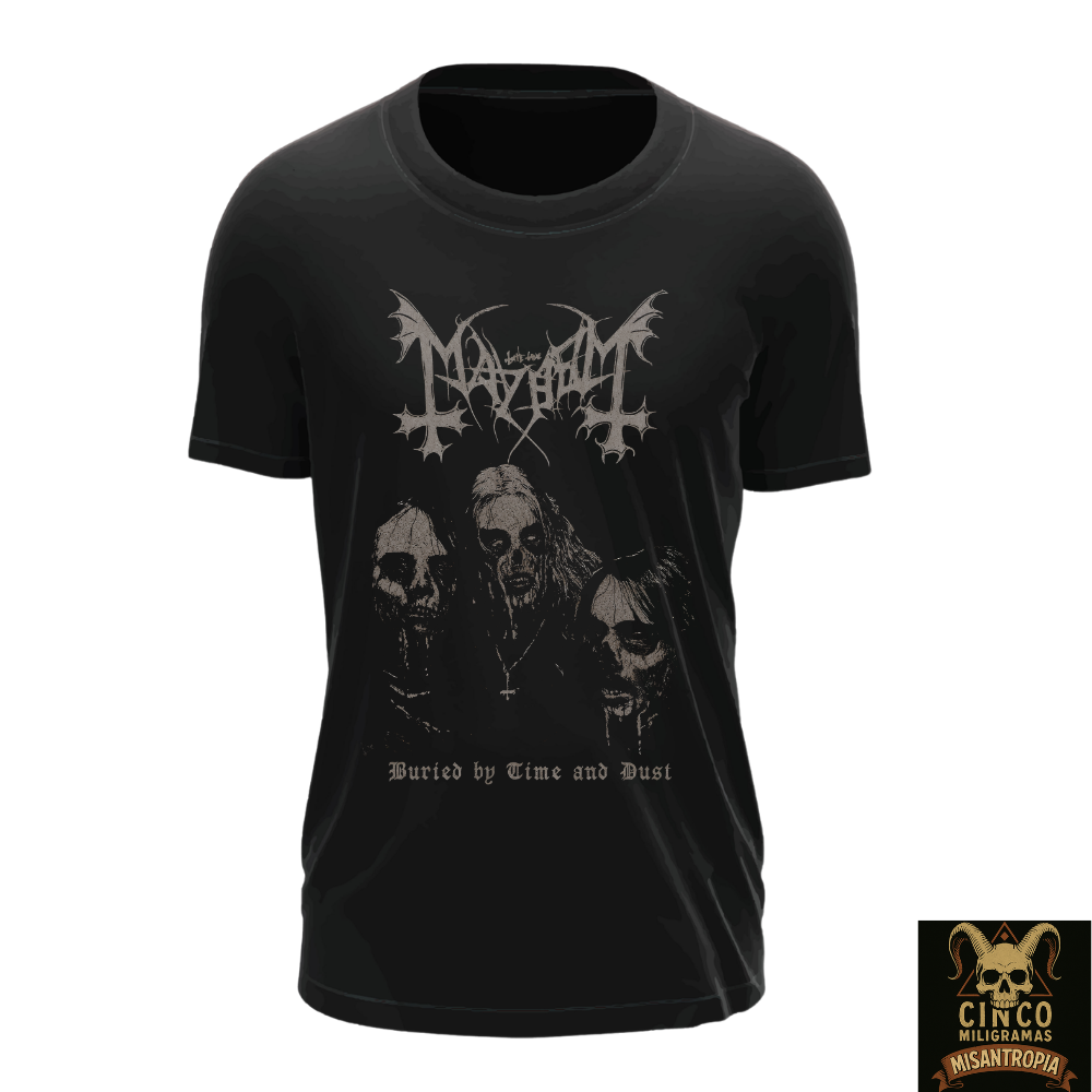 Camiseta Mayhem - Buried by Time and Dust