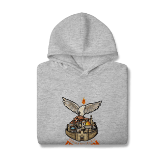 Nome do produtoMoletom Canguru Prime Permanecei em Jerusalém (Atos - 1,4)