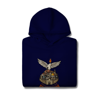 Nome do produtoMoletom Canguru Prime Permanecei em Jerusalém (Atos - 1,4)