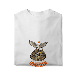 Nome do produtoOversized Permanecei em Jerusalém (Atos - 1,4)