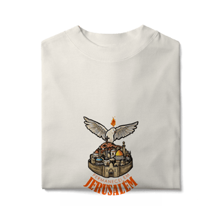 Nome do produtoOversized Permanecei em Jerusalém (Atos - 1,4)