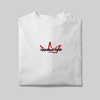 Nome do produto Camiseta Oversized – Apocalipse 19:16 | O Rei dos Reis