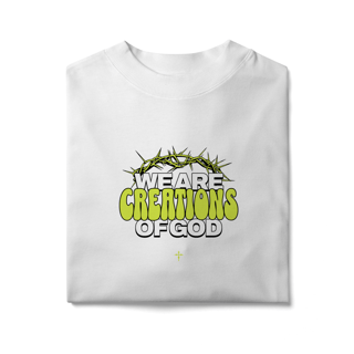Nome do produto Camiseta Oversized – Creations of God