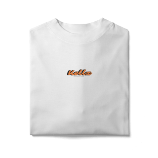 Nome do produto Camiseta Oversized – KELLZ Tipografia Vintage