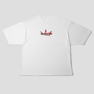 Nome do produto Camiseta Oversized – Apocalipse 19:16 | O Rei dos Reis
