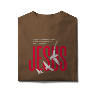 Nome do produto Camiseta Oversized – Jesus 