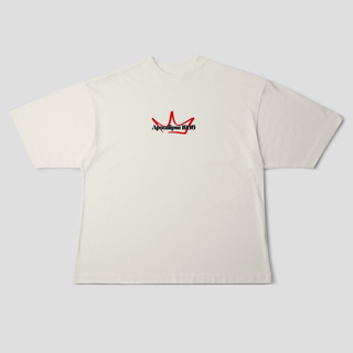 Nome do produto Camiseta Oversized – Apocalipse 19:16 | O Rei dos Reis