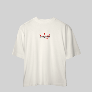 Nome do produto Camiseta Oversized – Apocalipse 19:16 | O Rei dos Reis
