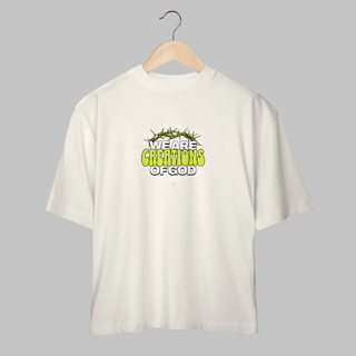 Nome do produto Camiseta Oversized – Creations of God