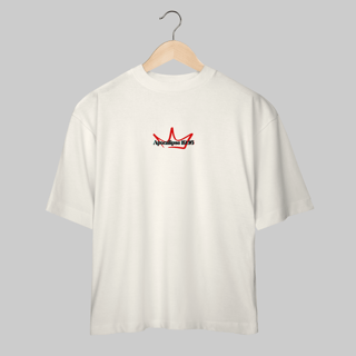 Nome do produto Camiseta Oversized – Apocalipse 19:16 | O Rei dos Reis