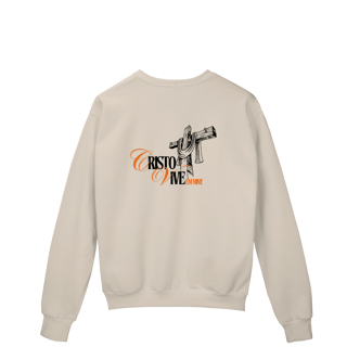 Nome do produto Moletom Prime Fechado- Cristo Vive 