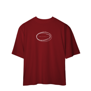 Nome do produto Camiseta Oversized – O Caminho, a Verdade e a Vida 