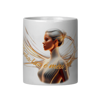 Caneca Minha Luz é meu Futuro