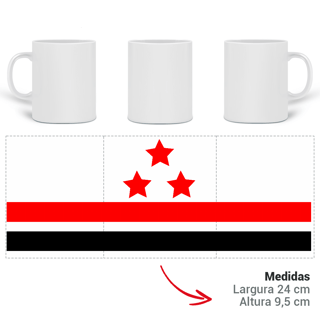 Nome do produto Caneca TRÊS ESTRELAS