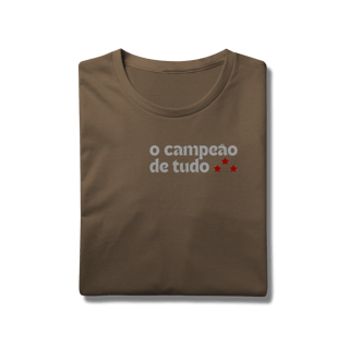 Nome do produto Camiseta O CAMPEÃO DE TUDO