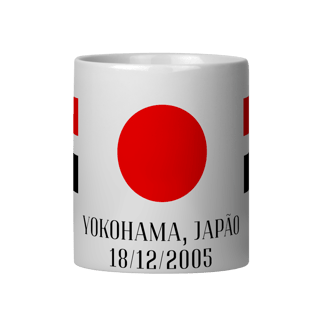 Nome do produto Caneca YOKOHAMA MUNDIAL 2005