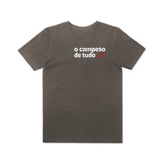 Nome do produto Camiseta Estonada O CAMPEÃO DE TUDO