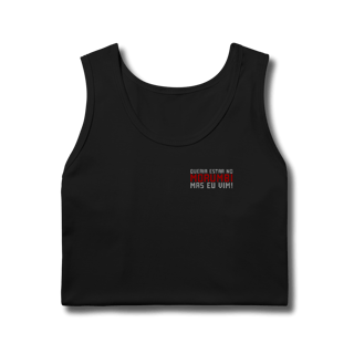 Nome do produto Regata QUERIA ESTAR NO MORUMBI