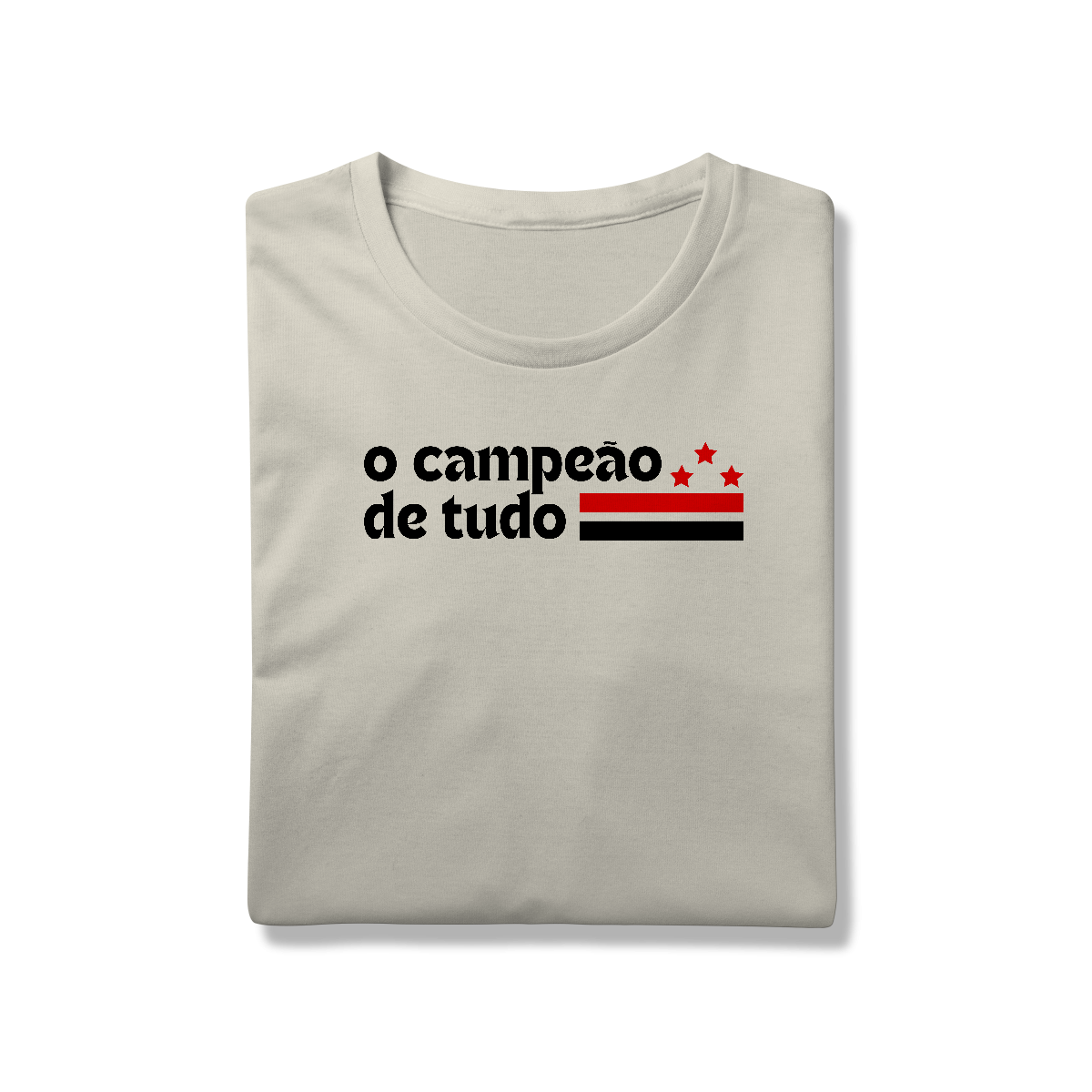 Nome do produto: Camiseta O CAMPEÃO DE TUDO