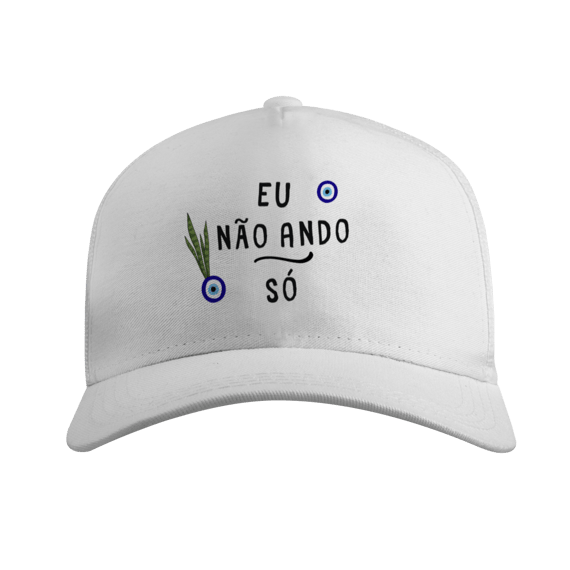 Boné Eu não ando só