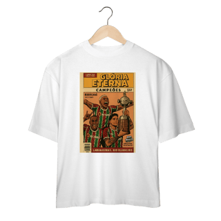 Nome do produto Camisa Oversized Unissex Liberta Hat-Trickolor Fluminense