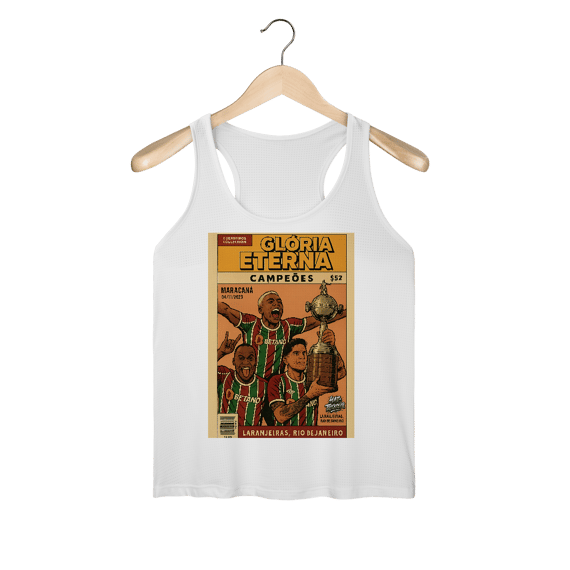 Regata Dry Fit Feminina Liberta Hat-Trickolor Fluminense