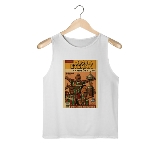 Regata Dry Fit Masculina Liberta Hat-Trickolor Fluminense