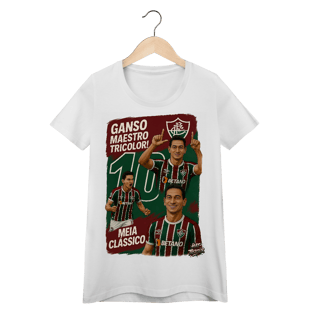 Nome do produto Camisa Baby Long Ganso Hat-Trickolor Fluminense