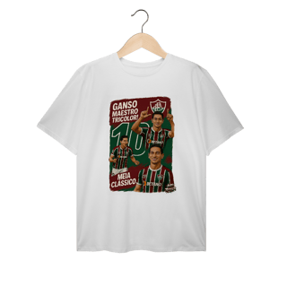 Nome do produto Camisa Plus Size Ganso Hat-Trickolor Fluminense