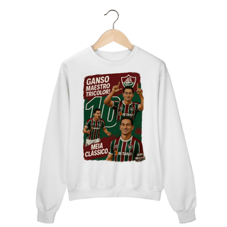 Nome do produto Moletom Unissex Ganso Hat-Trickolor Fluminense