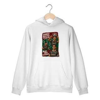 Nome do produto Moletom Canguru Ganso Hat-Trickolor Fluminense