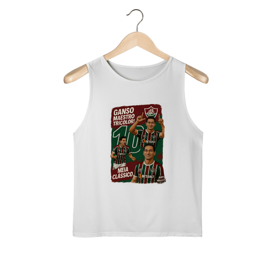 Regata Dry Fit Masculina Ganso Hat-Trickolor Fluminense