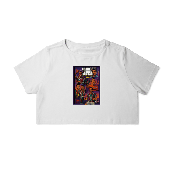 Cropped Grand Theft Tricolor Hat-Trickolor Fluminense