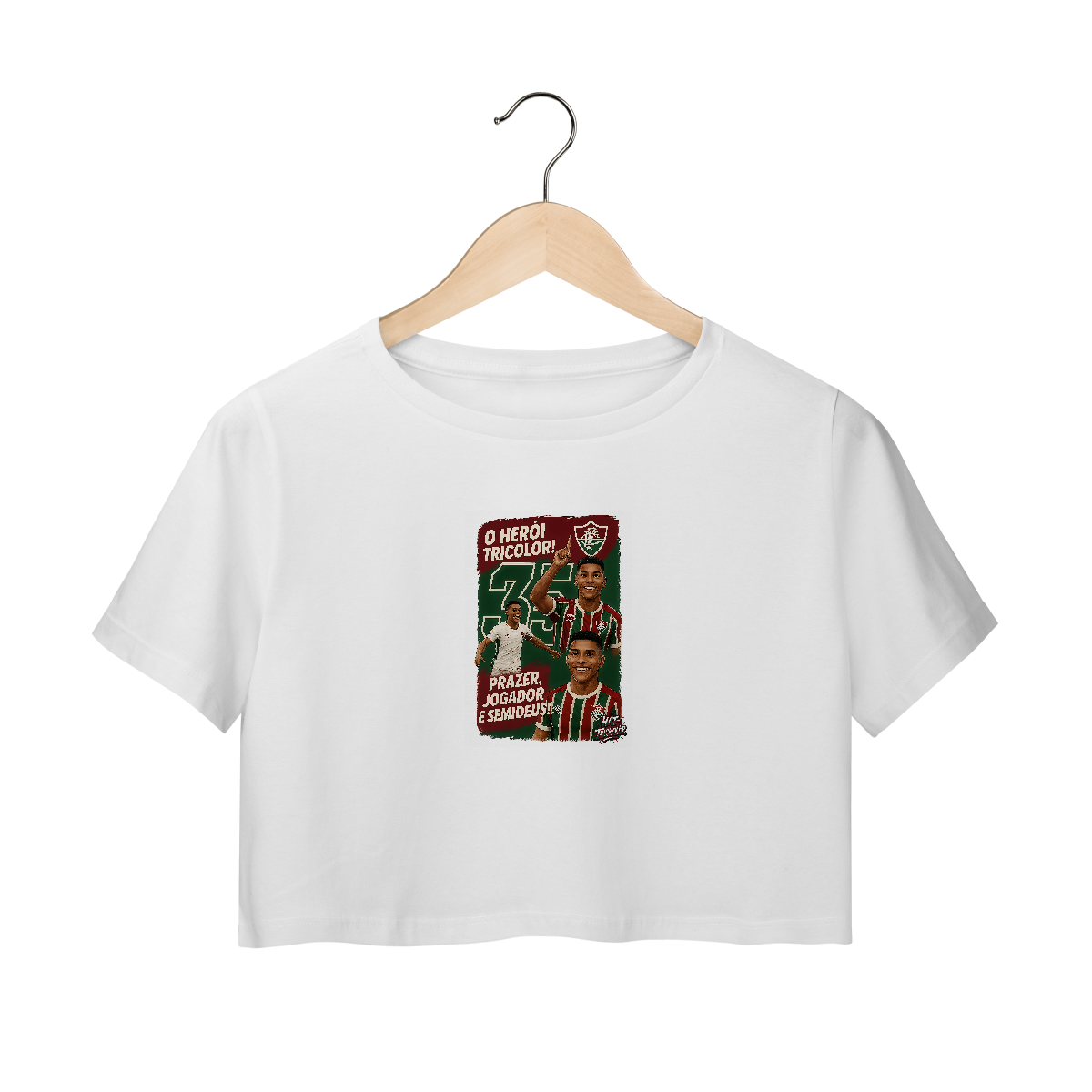 Nome do produto: Cropped Hércules Hat-Trickolor Fluminense