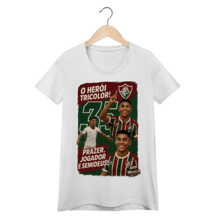 Nome do produto Camisa Baby Long Hércules Hat-Trickolor Fluminense