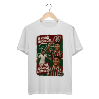 Nome do produto Camisa Dry Fit Unissex Hércules Hat-Trickolor Fluminense