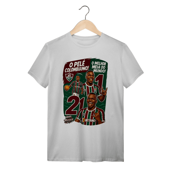 Camisa Unissex Árias Hat-Trickolor Fluminense