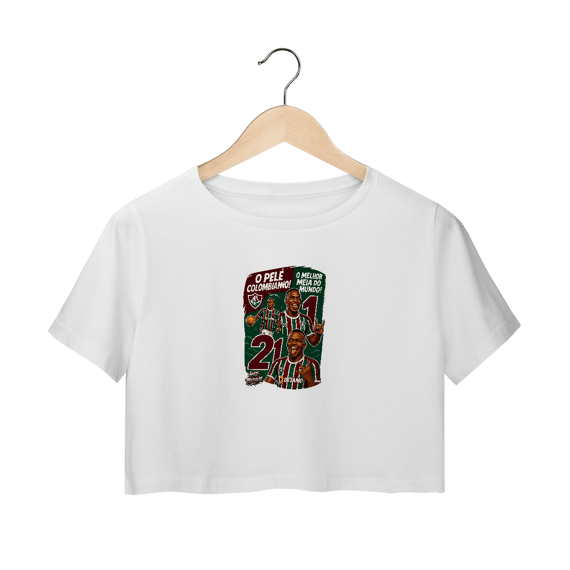 Cropped Árias Hat-Trickolor Fluminense