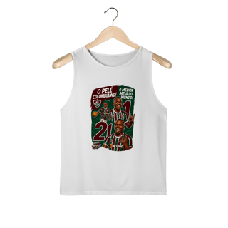 Nome do produto Regata Dry Fit Masculina Árias Hat-Trickolor Fluminense