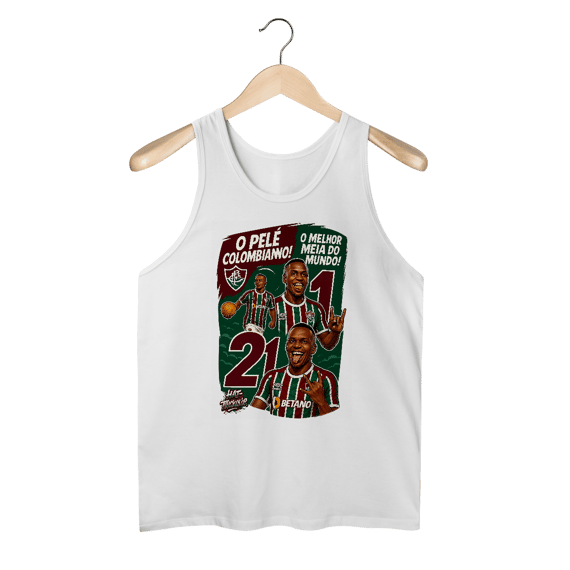 Regata Masculina Árias Hat-Trickolor Fluminense