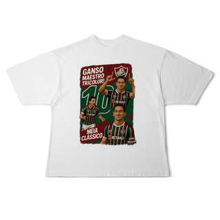 Nome do produto Camisa Oversized Unissex Ganso Hat-Trickolor Fluminense