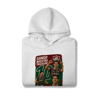 Nome do produto Moletom Canguru Ganso Hat-Trickolor Fluminense